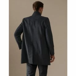 Autograph Wool Blend Check Overcoat Men Charcoal Mix 11 Autograph Wool Blend Check Overcoat Men Charcoal Mix -autograph Shop unnamed file 208