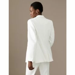 Autograph Single Breasted Tuxedo Blazer Women Ivory 12 Autograph Single Breasted Tuxedo Blazer Women Ivory -autograph Shop unnamed file 2082