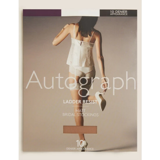 Autograph 10 Denier Ladder Resist Matt Stockings Lingerie Black 7 Autograph 10 Denier Ladder Resist Matt Stockings Lingerie Black - Image 7