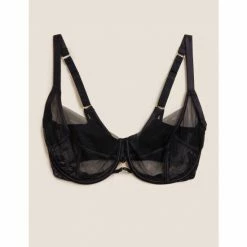Autograph Lexington Wired Full Cup Bra F-H Lingerie Black