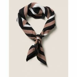 Autograph Silk Scarf Women Brown -autograph Shop unnamed file 2157
