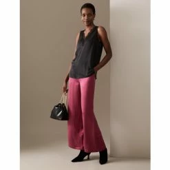 Autograph Pure Silk Wide Leg Trousers Women Raspberry 13 Autograph Pure Silk Wide Leg Trousers Women Raspberry -autograph Shop unnamed file 2164