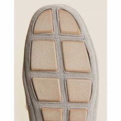 Autograph Suede Moccasin Slippers With Freshfeet™ Men Latte -autograph Shop unnamed file 2176