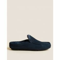Autograph Suede Moccasin Slippers With Freshfeet™ Men Latte -autograph Shop unnamed file 2178