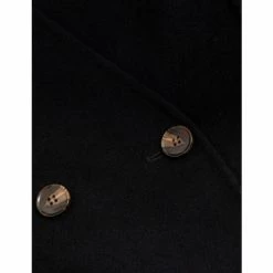 Autograph Wool Blend Belted Wrap Coat Women Black -autograph Shop unnamed file 2269