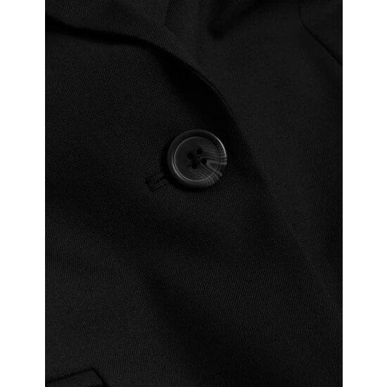 Autograph Wool Blend Single Breasted Blazer With Silk Women Deep Mauve 5 Autograph Wool Blend Single Breasted Blazer With Silk Women Deep Mauve - Image 5