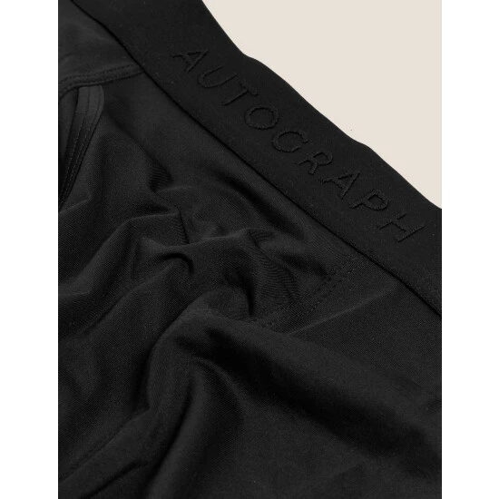 Autograph 5pk Microskin Trunks Men Black 4 Autograph 5pk Microskin Trunks Men Black - Image 4