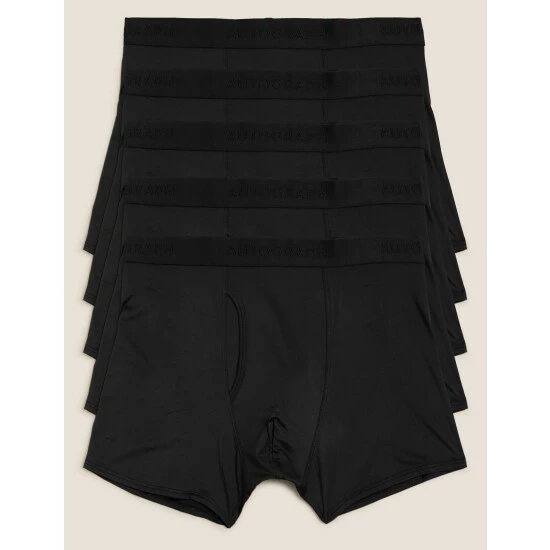 Autograph 5pk Microskin Trunks Men Black 5 Autograph 5pk Microskin Trunks Men Black - Image 5