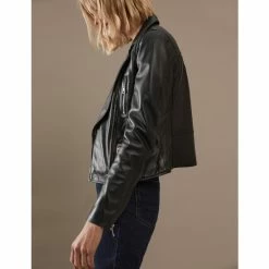 Autograph Leather Biker Jacket Women Black 9 Autograph Leather Biker Jacket Women Black -autograph Shop unnamed file 2311