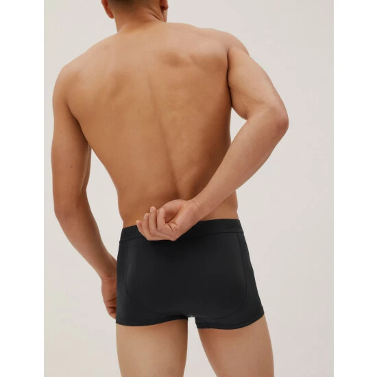 Autograph 3pk Microskin Hipsters Men Black 2 Autograph 3pk Microskin Hipsters Men Black - Image 2