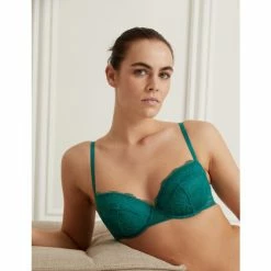 Autograph Marseilles Lace Wired Balcony Bra A-E Lingerie Charcoal -autograph Shop unnamed file 2414