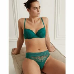 Autograph Marseilles Lace Wired Balcony Bra A-E Lingerie Charcoal -autograph Shop unnamed file 2418