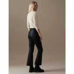 Autograph Leather Slim Fit Flare Trousers Women Black 11 Autograph Leather Slim Fit Flare Trousers Women Black -autograph Shop unnamed file 2465