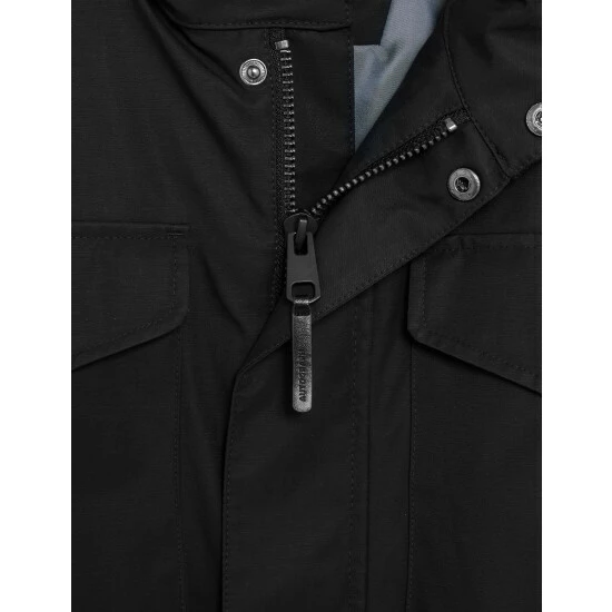 Autograph Cotton Rich Hooded Coat With Stormwear™ Men Black 5 Autograph Cotton Rich Hooded Coat With Stormwear™ Men Black - Image 5