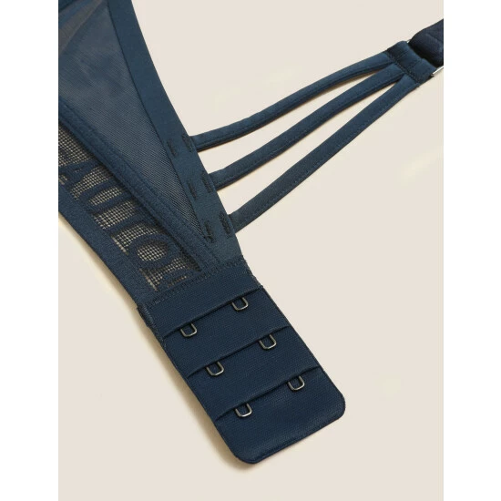 Autograph Tivoli Mesh Non Wired Bralette A-E Lingerie Claret 4 Autograph Tivoli Mesh Non Wired Bralette A-E Lingerie Claret - Image 4