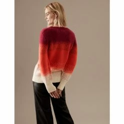 Autograph Colour Block Longline Jumper With Wool Women Raspberry Mix 11 Autograph Colour Block Longline Jumper With Wool Women Raspberry Mix -autograph Shop unnamed file 2521