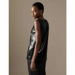 Autograph Sequin Round Neck Cami Top Women Black 10 Autograph Sequin Round Neck Cami Top Women Black -autograph Shop unnamed file 2530