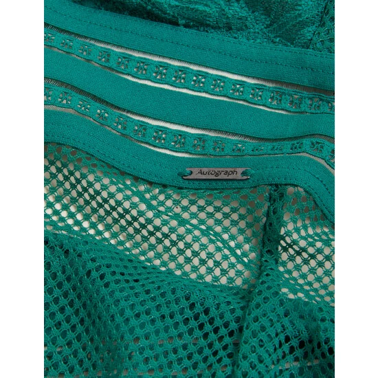 Autograph Marseilles Lace Body Lingerie Teal 5 Autograph Marseilles Lace Body Lingerie Teal - Image 5