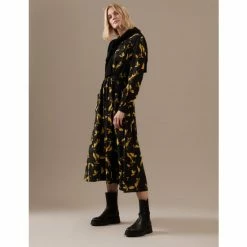 Autograph Floral Belted Maxi Waisted Dress Women Gold Mix 11 Autograph Floral Belted Maxi Waisted Dress Women Gold Mix -autograph Shop unnamed file 257