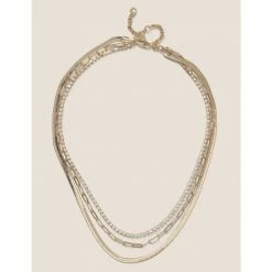 Autograph Cup Chain Necklace Women Gold