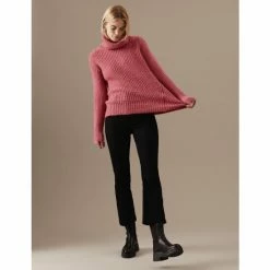 Autograph Mohair Blend Roll Neck Jumper Women Medium Rose -autograph Shop unnamed file 2649