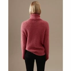 Autograph Mohair Blend Roll Neck Jumper Women Medium Rose -autograph Shop unnamed file 2651