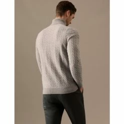 Autograph Pure Cashmere Cable Roll Neck Jumper Men Grey 10 Autograph Pure Cashmere Cable Roll Neck Jumper Men Grey -autograph Shop unnamed file 2658