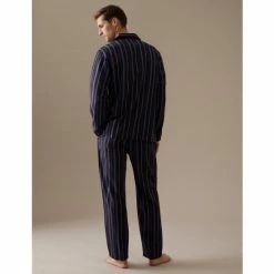 Autograph Cotton Blend Striped Pyjama Set Men Multi -autograph Shop unnamed file 2675
