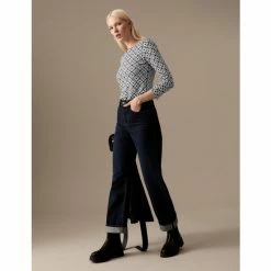 Autograph Pure Tencel™ Printed Round Neck Top Women Navy Mix 9 Autograph Pure Tencel™ Printed Round Neck Top Women Navy Mix -autograph Shop unnamed file 2743