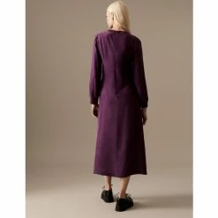 Autograph Cupro Rich Round Neck Midaxi Waisted Dress Women Deep Mauve 10 Autograph Cupro Rich Round Neck Midaxi Waisted Dress Women Deep Mauve -autograph Shop unnamed file 281