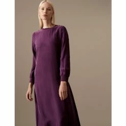 Autograph Cupro Rich Round Neck Midaxi Waisted Dress Women Deep Mauve 11 Autograph Cupro Rich Round Neck Midaxi Waisted Dress Women Deep Mauve -autograph Shop unnamed file 282