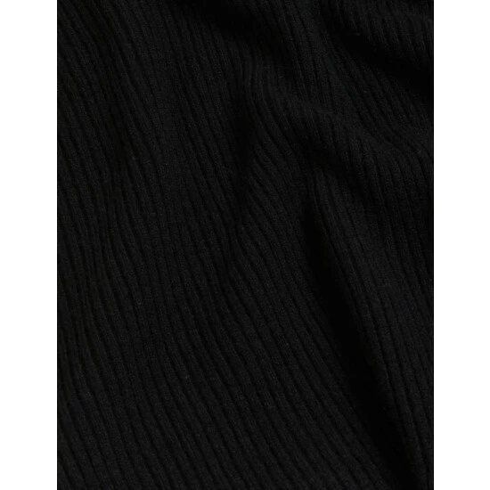 Autograph Pure Cashmere Ribbed Relaxed Knitted Vest Women Black 5 Autograph Pure Cashmere Ribbed Relaxed Knitted Vest Women Black - Image 5