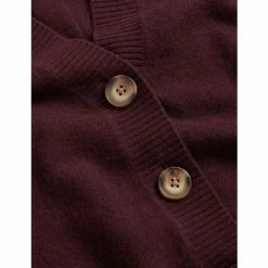 Autograph Pure Cashmere V-Neck Button Front Cardigan Women Dark Burgundy 14 Autograph Pure Cashmere V-Neck Button Front Cardigan Women Dark Burgundy -autograph Shop unnamed file 2872