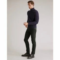 Autograph Pure Cashmere Roll Neck Jumper Men Midnight Navy -autograph Shop unnamed file 2885