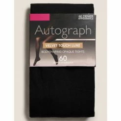 Autograph 60 Denier Velvet Touch Luxe Tights Lingerie Black
