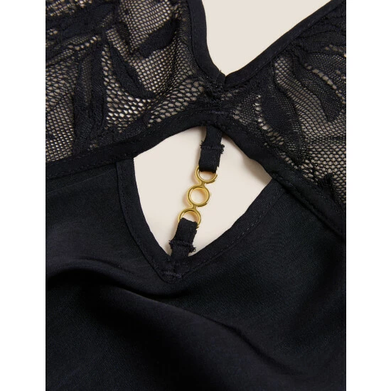 Autograph Lexington Lace Cami Set Lingerie Black 6 Autograph Lexington Lace Cami Set Lingerie Black - Image 6