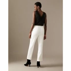 Autograph Tuxedo Straight Leg Trousers Women Ivory 12 Autograph Tuxedo Straight Leg Trousers Women Ivory -autograph Shop unnamed file 3041