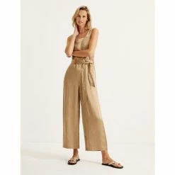 Autograph Linen Blend Belted Wide Leg Jumpsuit Women Spice 13 Autograph Linen Blend Belted Wide Leg Jumpsuit Women Spice -autograph Shop unnamed file 3048