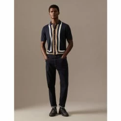 Autograph Cotton Modal Striped Knitted Polo Shirt Men Dark Navy Mix 8 Autograph Cotton Modal Striped Knitted Polo Shirt Men Dark Navy Mix -autograph Shop unnamed file 3056