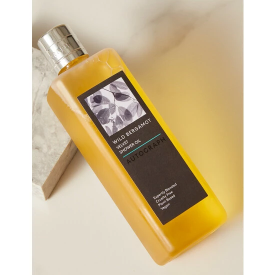 Autograph Wild Bergamot Velvet Shower Oil 430ml Beauty No Colour 3 Autograph Wild Bergamot Velvet Shower Oil 430ml Beauty No Colour - Image 3