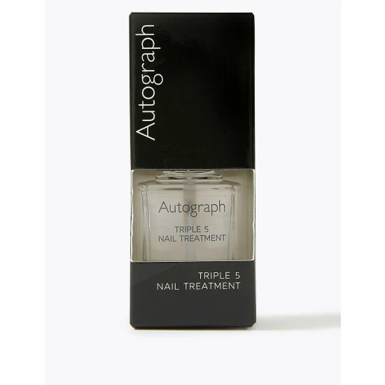 Autograph Triple 5 Nail Treatment 11ml Beauty Clear 2 Autograph Triple 5 Nail Treatment 11ml Beauty Clear - Image 2