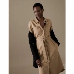 Autograph Belted Midi Shirt Dress Women Spice 11 Autograph Belted Midi Shirt Dress Women Spice -autograph Shop unnamed file 312