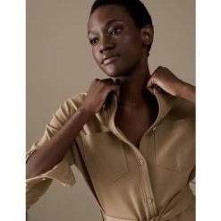 Autograph Belted Midi Shirt Dress Women Spice 14 Autograph Belted Midi Shirt Dress Women Spice -autograph Shop unnamed file 315