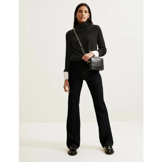 Autograph Pure Cashmere Roll Neck Jumper Women Medium Navy 8 Autograph Pure Cashmere Roll Neck Jumper Women Medium Navy - Image 8