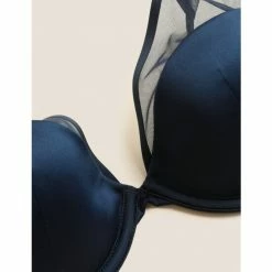 Autograph Tivoli Mesh Wired Plunge Bra A-E Lingerie Claret -autograph Shop unnamed file 323