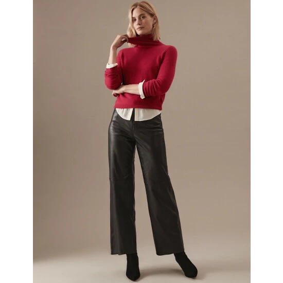 Autograph Pure Cashmere Roll Neck Jumper Women Medium Navy 12 Autograph Pure Cashmere Roll Neck Jumper Women Medium Navy - Image 12