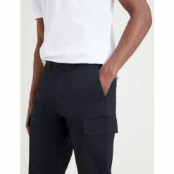 Autograph Slim Fit Cotton Rich Stretch Cargo Trousers Men Dark Navy 11 Autograph Slim Fit Cotton Rich Stretch Cargo Trousers Men Dark Navy -autograph Shop unnamed file 442