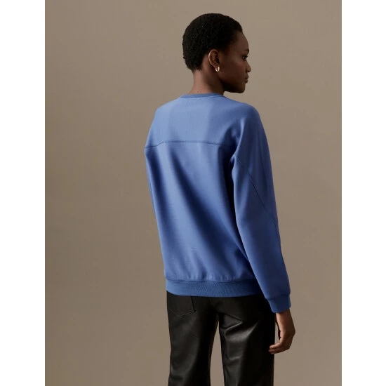 Autograph Scuba Crew Neck Sweatshirt Women Medium Beige 5 Autograph Scuba Crew Neck Sweatshirt Women Medium Beige - Image 5