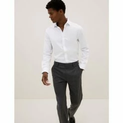 Autograph Slim Fit Cotton Rich Stretch Shirt Men White 8 Autograph Slim Fit Cotton Rich Stretch Shirt Men White -autograph Shop unnamed file 487