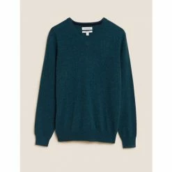 Autograph Pure Cashmere V-Neck Jumper Men Light Pink